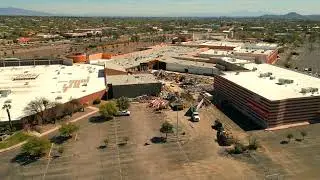 Foothills Mall in Tucson AZ Being Demolished