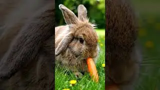 Rabbit n carrot ❤️ #shorts #tiktokviral