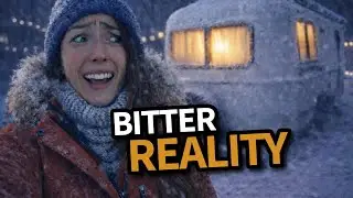 Living on an Off-Grid Property in Winter with NO Luxuries