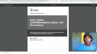 Cigna agent Explains the Part D deductible. Call your Part D Drug Plan for SAVINGS.