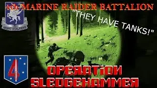 4th Marine Raider Battalion, Op Sledgehammer 