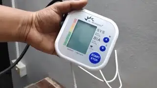 Run blood Pressure Monitor with Mobile Charger NO Battery Required