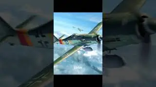 Focke-Wulf Fw 190: Мясник #история #втораямироваявойна #Fw190 #самолётыВторойМировойВойны