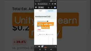 Unity Ads Earn Money ||Unity Ads kodular Earn Money #unity #UnityAds