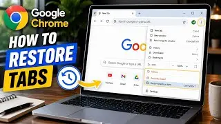 Google Chrome How to Restore Tabs - Reopen Closed Tabs