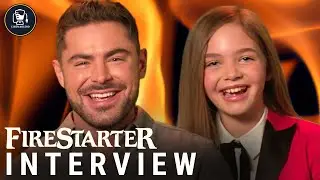 'Firestarter' Interviews With Zac Efron, Ryan Kiera Armstrong & Keith Thomas