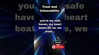 Trust and vulnerability are the foundations of deep connections #trust #vulnerability #relationships