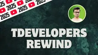 My 2025 YouTube Year in Review | TDevelopers: Growth, Gratitude, and 2026 Plans!