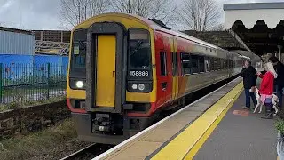 Trains at Crewkerne (WEML) 18/1/26