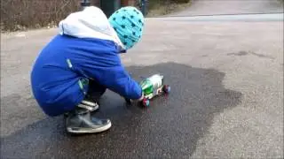 Raketbil av petflaska  2017