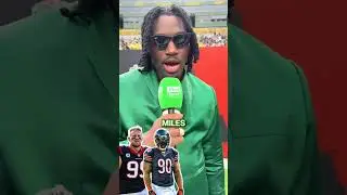 Cincinnati Bengals draft pick Shemar Stewart lists his top 5 defensive ends of all time