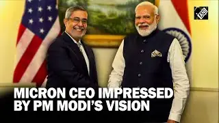 &ldquo;Impressed by his vision,&rdquo; says Micron CEO Sanjay Mehrotra after meeting PM Modi in Washington DC