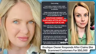 Small Town Boutique Owner Responds After Scam Accusations Result In Arrest