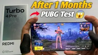 Redmi turbo 4 pro (POCO F7) After 1 months PUBG 😱 Handcam gaming test #redmi #redmiturbo4pro 