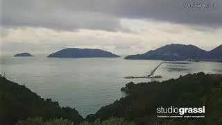 Webcam La Spezia dello Studio Architetto Grassi, il mare tra Lerici e Portovenere