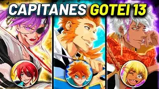 TODOS LOS CAPITANES ANTIGUOS Y ACTUALES DEL GOTEI 13