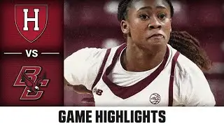 Harvard vs Boston College Game Highlights | 2025-26 ACC Women's Basketball