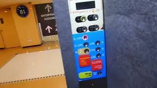Temp service cab Retake OTIS lift at Sunway Pyramid Blue Zone (upper Parking floors) Lift No.FE4