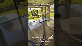 Post construction/grout haze removal #floorcleaning #groutcleaning #tileandgroutcleaning #flooring