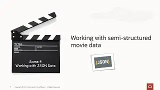 Working with JSON data in Oracle Database