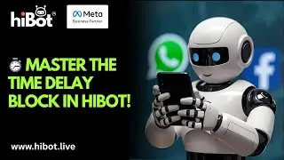 How to use the Time Delay Block? | HiBot Tutorial