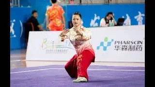 Ba gua zhang 女子八卦掌 第一名 北体大 孙晓梅 8.82分 sun xiao mei