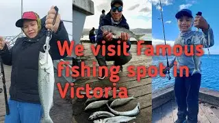 We visit one of the famous spots for  fishing in victoria Lorne Pier, it's really worth it 