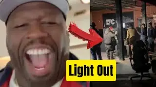 50 Cent Clown Jim Jones For Getting His Lights Cut off