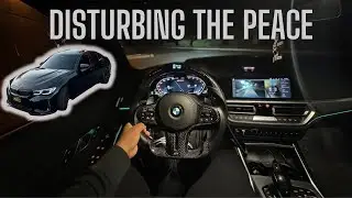 *POV* DISTURBING THE PEACE IN MY 700WHP M340I BMW!!! (INSANE TURBO WHISTLE)