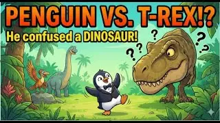 Pip the Penguin vs. DINOSAURS?! The Jurassic Adventure You Won&rsquo;t Believe 🐧🦖