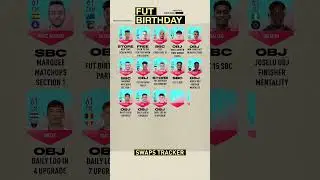 FUT Birthday Swap Tokens Tracker! Part 5