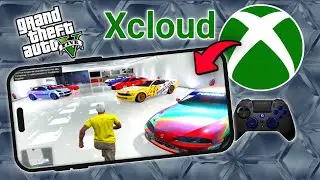 TESTANDO o GTA 5 ONLINE no XCLOUD pelo CELULAR!