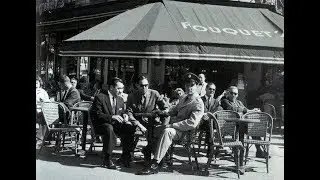 Элвис, Париж, Франция, кафе Фуке, 1959, часть №2 из 3, спа-па...