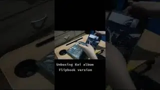 Unboxing Video - KAI album Flipbook Version