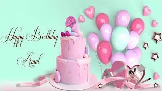 Happy Birthday Amal Image Wishes Lovers Video Animation