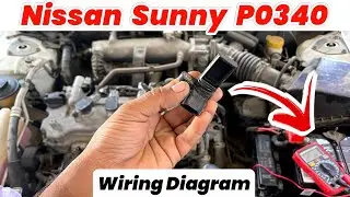 p0340 camshaft position sensor circuit malfunction || Nissan Sunny + wiring diagram