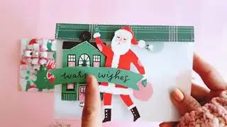 Crate Paper Hey Santa - Acetate Front Christmas Cards