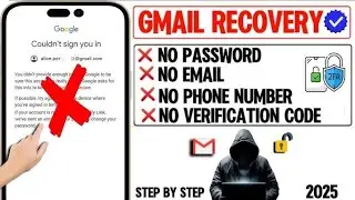 How To Recove Gmail Account without password and phone number