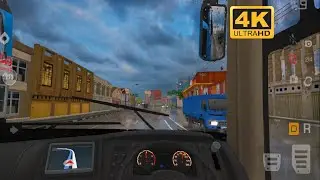 Bus Simulator Idonesia Gameplay |4k Ultra Graphics New update 