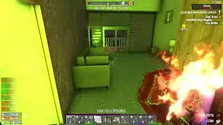 7 Days to Die, Insane Difficulty: Super Close Call - Full Blown Panic at the Calm Inn - Burnt Forest