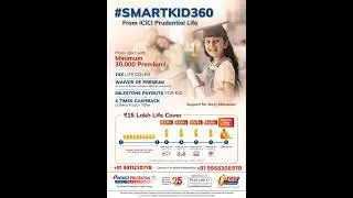 Smart Kid 360 for your Prince & Princess #viralvideo #insurance #kids #future #savings #easyinsuranc