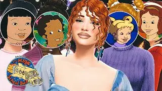 The Magic School Bus Characters as Sims