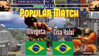 FT10 @kof2002: MVegeta (BR) vs Eita Kalai (BR) [King of Fighters 2002 Fightcade] May 28