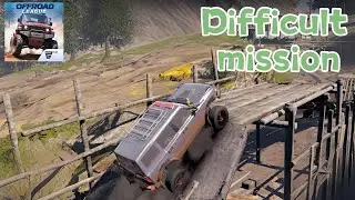 Off-road League Online. Difficult mission 10 11 #fyp #offroad #gaming #offroadadventure #games #fyp 