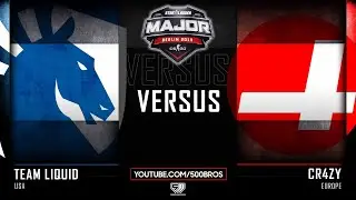LIQUID vs CR4ZY FULL MATCH | NEW LEGENDS DAY 1 | STARLADDER BERLIN MAJOR 2019