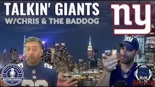 Live Giants Talk Chris and the Baddog Talkin Giants! Chiefs vs Giants week 3