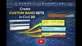 Создание пользовательских наборов полос в Civil 3D &mdash; Курс по настройке стилей меток объектов #civ...