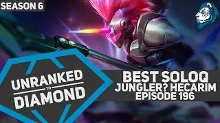 Лучший джанглер SoloQ? HECARIM &mdash; от ранга Unranked до Diamond &mdash; Эпизод 196