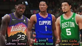 Giving Every NBA team a former #1 Draft Pick! Simulation on NBA2K21 - Live Games
