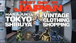 Vintage Shopping in Japan! Harajuku-Tokyo-Shibuya🇯🇵